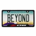 Ipick Image For Chevrolet Corvette C8 Z06 Black Carbon Fiber Texture Abs Plastic 50 States License Plate Frame Is Official