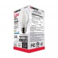 Satco 6pk 8w Bt15 Led 5000k Medium Base White Dimmable 60w Equiv