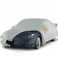 Big Ant Car Cover Outdoor 100 Waterproof Sedan Custom Fit For Tesla Model 3 All Weather Protection Covers With Ventilated Mesh 