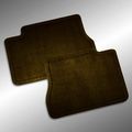 Gm Accessories 19300743 Rear Vinyl Floor Mats In Cocoa 