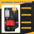 Handlebar Key Switch For Honda Trx400ex 400ex 2005-2007 Trx450er 450er 2006-2014 35200-hn1-a41 35150-hp1-a03 35100-hp1-003