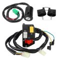 Handlebar Key Switch For Honda Trx400ex 400ex 2005-2007 Trx450er 450er 2006-2014 35200-hn1-a41 35150-hp1-a03 35100-hp1-003