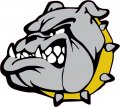 Stickertalk Left Facing Gold Collared Bulldog Vinyl Sticker 5 Inches By 4 