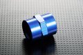 Autobahn Aluminum Anodized Female Pipe Coupling Straight 1 8 To 8 Npt Blue