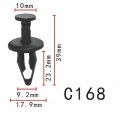 Autobahn88 Front Bumper Fascia Clip Compatible With Gm Oem 10157900 11517803 15993201 Pack Of 20