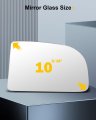 Ocpty Towing Mirror Glass Fit For 1999-2016d F-250 F-350 F-450 F-550 Super Duty 2000-2005 For Ford Excursion Manual Left Side