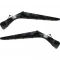 Evan Fischer Bumper Bracket Set For 2007-2012 Nissan Sentra Rear Driver And Passenger Side 