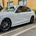 Kuafu Pair Side Skirt Set Rocker Panel Trim Extensions Compatible With 2012-2018 Bmw F30 F31 320i 328i 330i 340i 330e Sedan