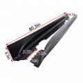 Kuafu Pair Side Skirt Set Rocker Panel Trim Extensions Compatible With 2012-2018 Bmw F30 F31 320i 328i 330i 340i 330e Sedan