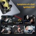 Ocpty Ignition Coil Coils Pack Fits Fd488 Dg535 C505 For Mercury Sable 3 0l 1996-2000 Mystique 5l 1995000 Cougar 2 1999-2000