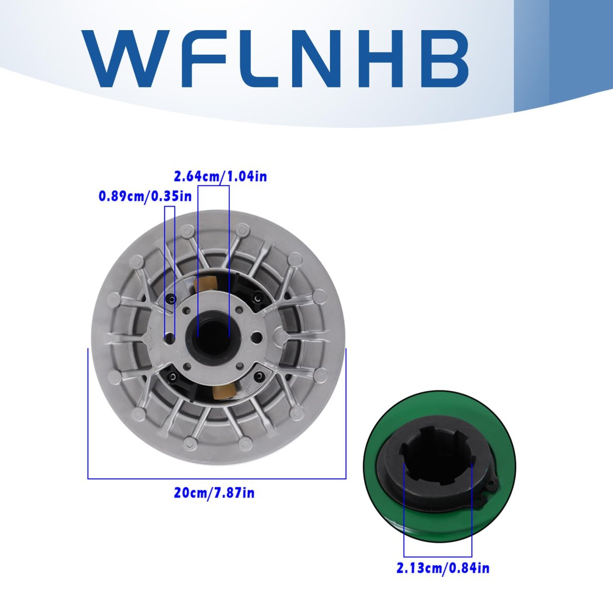 Secondary Driven Clutch Replacement For Odes 800 2014-2019 2019-2021 21040303301 21040303303