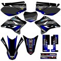 2005-2022 Ttr 230 Surge Black Senge Graphics Complete Kit For Yamaha 