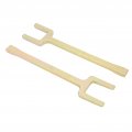 Oukens 2pcs Axle Popper Kit Steel Cv Wedge And Shim Ball Joint Separator Tools Fit For Fwd Vehicles
