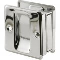 Prime-line N 7085 Pocket Door Handle And Pull 2-1 2 In L X 1-3 8 W 2-3 4 D Solid Chrome Plated Single Pack 
