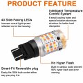 Glofe 3157 Led Bulb Switchback 3156 4157 Anti Hyper Flash Canbus Ready No Load Resistor Need Dual Color Amber Turn Signal Light