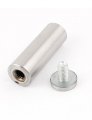 Uxcell 4 Pcs 1 X 3 Stainless Steel Standoff Screws Wall Sign Mounting Advertising Glass Hardware Nails For Acrylic Picture