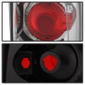 Acanii For 2002-2006 Cadillac Escalade Chrome Tail Lights Brake Lamps Pair Replacement Driver Passenger Side