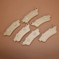 6pcs Motorcycle Front Rear Disc Brake Pads Compatible For Honda St1100 St1300 Gl1800 Goldwing Vfr800