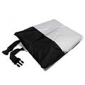 Premium Waterproof Scooter Cover For 50 To 150cc Scooters Large Black And Silver Polyester Taffeta Dust With Uv Protection 