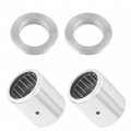 Caltric 2 Swingarm Needle Bearing Pivot Bushing Compatible With Honda Cr500r 1984 1985 Cr480r 1982 1983