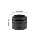 Uxcell Cable Gland Corrugated Tube Connector Ad54 5 Pipe Joint Clamps M50 Screw 1pcs
