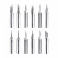 Lead-free Soldering Iron Tip I B K D C Series 4mmx41mm Replacements For Station 12pcs 
