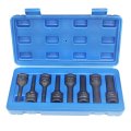 8-piece Impact Xzn Triple Square Spline Bit Socket Set 1 2 Inch Drive Cr-mo Steel M5 M6 M8 M10 M12 M14 M16 M18