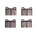 Disc Brake Pads For Ferrari Testarossa 1990 1991 Low Metallic Friction Material 2 76 Inner Height 3 05 In Width Front Position 