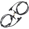 Abs Wheel Speed Sensor 2 Pieces Front Left And Right For Nissan Versa 2007 2012 Note 2014 Tiida Als1665 Gt7610 754 Flr 