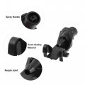 Acropix Front Car Windshield Washer Nozzle Wiper Spray Jet Fit For Honda Pilot Pack Of 2 Black