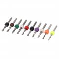 Uxcell 2 2mm-3 175mm Tip Spiral Flute Carbide Pcb Cnc Micro Drill Bits Set 10 In 1