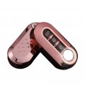 Hibeyo Key Fob Cover For Fiat Ducato 500l Panda Grande Punto Lancia Musa Accessories Smart Shell 500 Folding 3 Button