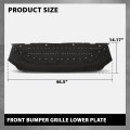 Front Lower Engine Splash Shield And Bumper Grill Plate For Audi A6 Quattro 2012 2015 4g0807611 4g0 807 611 Black Polypropylene