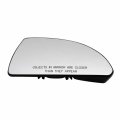 Passenger Right Side Mirror Glass Assembly With Plastic Back Plate Non-heated Compatible Chevrolet 2006-2013 Impala 2014-2016