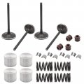 Intake Exhaust Engine Valve Kit For Suzuki Quadsport 400 Z400 Ltz400 2003-2014 Oem 12911-29f00 12912-29f00 09289-05011