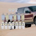 16 Pcs Super White 6000k Car Interior Light Bulb Kit Package Replacement For Ford F150 2004 2005 2006 2007 2008 2009 2010 2011 