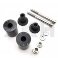 Smt-carbon No Cut Frame Slider Crash Protector Compatible With 2013-2014 Kawasaki Ninja Zx-6r B00ruep71q