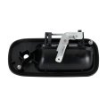 Exterior Door Handle For Chevy C6500 C7500 C8500 Kodiak 2003 2009 Front Driver Side Outer Textured Black Plastic With Key Hole 