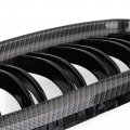 Topteng Front Bumper Grill Matte Black Kidney Mesh Grille Fits For Bmw E90 E91 Lci 3 Series 2008-2012 02hgl1106abk