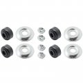 Golf Cart Shock Absorber Bushing Kit For Club Car Ds Precedent 1982-up Ezgo Txt Marathon 1989-up