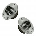 Trq Rear Wheel Hub Bearing Lh Rh Pair Set For Audi Golf Gti Rabbit A3 Vw