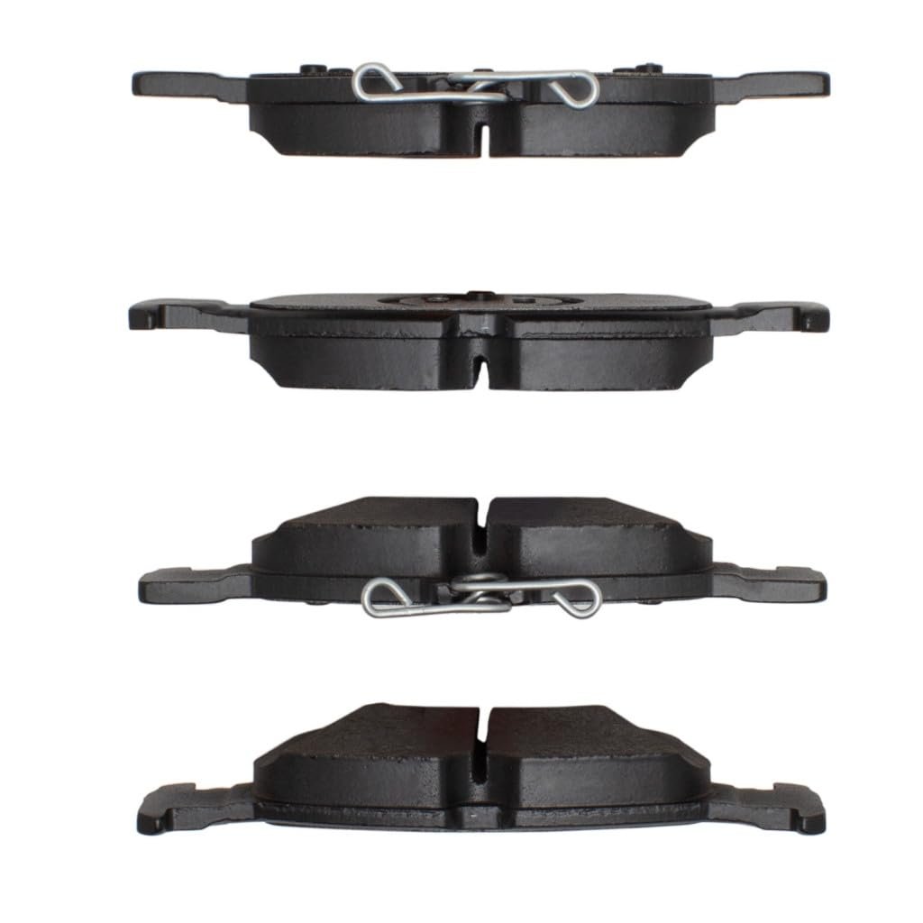 Front Disc Brake Pads For Ford Special Service Police Sedan 2014 2015 2016 2017 2018 Ceramic Friction 2 10 Inner Pad Height 4