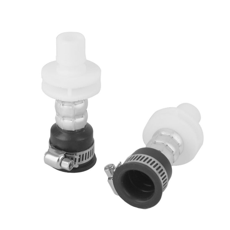 Washing Machine Washer Water Inlet Pipe Hose Connector Coupler Adapter 2pcs