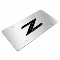Ipick Image 3d Logo On Mirror Chrome Stainless Steel License Plate For Nissan 350z Z