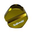 01-16 Vms Racing Gold Billet Air Bleed Bleeder Screw Plug For Fuel Filter Housing Chevy Chevrolet Silverado 2500 3500 Hd