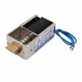 Aexit Dc24v 400ma Control Electrical 10mm Stroke 40n Force Push Pull Type Frame Dc Solenoid Electromagnet Magnet Jf-s1670dl