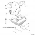 Polaris Rzr Pfa Cover Genuine Oem Part Qty 1