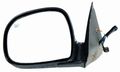 Driver Side Door Mirror Set 335-5408l3ebh Black Paint To Match Convex Lens Mount For Cars 