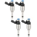 Fj1286 Fuel Injector Kit 35310-2e500 For 2014 2015 2016 2017 Hyundai Elantra Gt And Tucson Kia Forte Soul 6 Holes 4 Pieces 