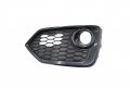 Carpartsdepot Fog Light Bezel Cover Lamp Molding Trim Passenger Right Side Bumper Garnish For Honda Civic 2017 2018 2019 Sedan 